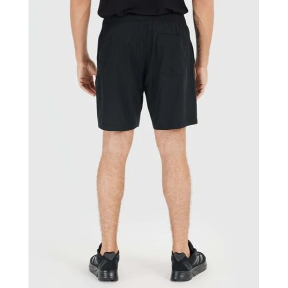 TRUE CLASSIC Black Active Quick Dry Shorts with Liner - Size Medium - Picture 6 of 8
